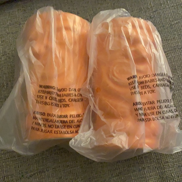 NEW set of 2 Orange Tiki Cocktail Mugs - Picture 6 of 6